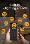 Профессиональный источник постоянного света JINBEI EF-60Bi LED Light (2700-6500К, при 5500К: 35000 Lux (0.5м) с рефлектором, Ra>95) Grey Рефлектор в комплекте + Zoom Canister + Батарея + Сумка для транспортировки