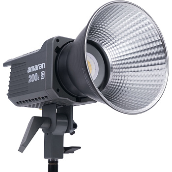Источник постоянного света Aputure Amaran 200d S (5600К, при 5600К: 55800 Lux (1м) с рефлектором,  RA>96, TLCI>99) Рефлектор в комплекте