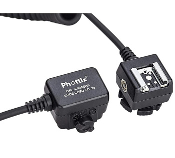 Синхрокабель для вспышки TTL 10 метров Phottix SC-28 Nikon
