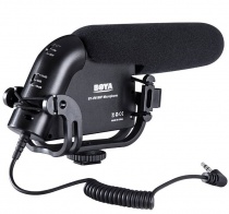 Конденсаторный микрофон BOYA BY-VM190P (для записи звука студийного качества непосредственно на DSLR и видеокамер)