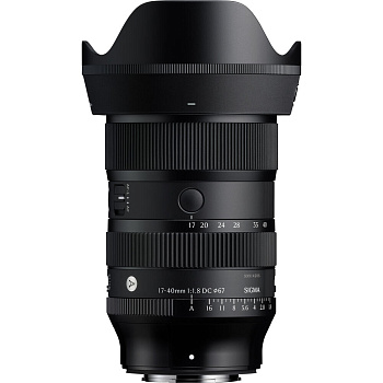 Объектив Sigma 17-40mm f/1.8 DC Art for Fujifilm X
