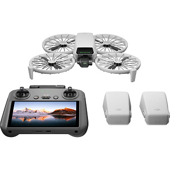 Дрон DJI Flip с пультом дистанционного управления (DJI RC 2) Fly More Combo