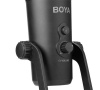 Профессиональный настольный конденсаторный USB микрофоном BOYA BY-PM700 с изменяемой диаграммой направленности для компьютеров Windows и Mac (для записи интервью, конференц-связь, вокал, музыкальные инструменты, подкастинг и многое другое)