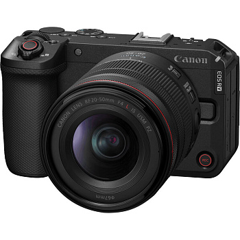 Цифровой фотоаппарат Canon EOS R6 V Kit (RF 20-50mm f/4 L IS USM PZ) Гарантия 2 года