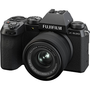 Цифровой фотоаппарат Fujifilm X-S20 kit (15-45mm f/3.5-5.6 OIS PZ) Black
