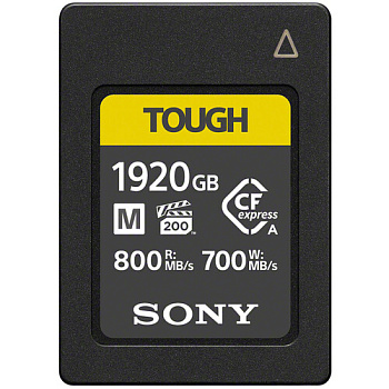 Карта памяти Sony CFexpress Type А TOUGH CEA-M 1920GB (Sony CEA-M1920T) R800MB/S, W700MB/S
