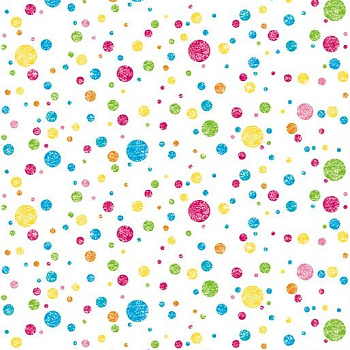 Фон бумажный о Ella Bella PHOTO BACKDROP MULTI DOTS (2508) разноцветные пятнышки 120x180 см
