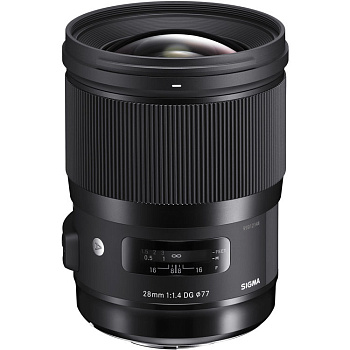 Объектив Sigma 28mm f/1.4 DG HSM Art Lens for Canon