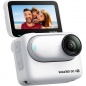 Сверхкомпактная экшн-камера со стабилизацией Insta360 GO 3S 4K Arctic White (64GB, вес 97гр, 2,2-дюймовый откидной сенсорный экран)