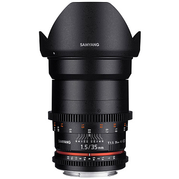 Неавтофокусный объектив Samyang VDSLR II 35mm T1.5 ED AS UMC Canon EF