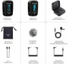 Беспроводной микрофон петличка Saramonic Blink500 ProX B1 (1 приемник RX + 1 передатчик TX + переносной кейс-зарядка) для фотокамер, смартфонов, компьютеров и других совместимых устройств 