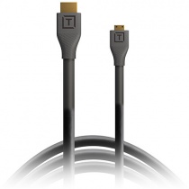Кабель Tether Tools TetherPro с HDMI Micro на HDMI 2.0, 15' (4,6м), (H2D15-BLK) Black