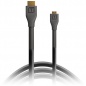 Кабель Tether Tools TetherPro с HDMI Micro на HDMI 2.0, 15' (4,6м), (H2D15-BLK) Black
