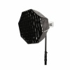Профессиональный источник постоянного света JINBEI EF-60Bi LED Light (2700-6500К, при 5500К: 35000 Lux (0.5м) с рефлектором, Ra>95) Grey Рефлектор в комплекте + Zoom Canister + Батарея + Сумка для транспортировки