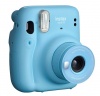 Моментальный фотоаппарат Fujifilm Instax mini 11 Sky Blue + две батарейки типа АА