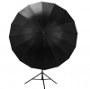 Зонт JINBEI Professional 180 см (74 дм) чёрно-серебристый