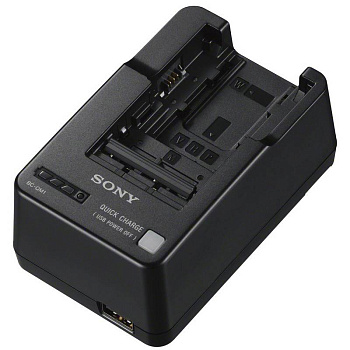Зарядное устройство Sony BC-QM1 дубликат (для аккумуляторов серий W, M, V, H, P и USB источник питания)