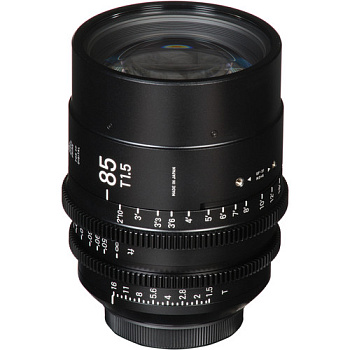Объектив Sigma Cine 85mm T1.5 FF High-Speed ​​Prime (Canon EF, Метры)