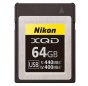 Карта памяти XQD Nikon 64GB (MC-XQ64G) Memory Card (R440/W400)