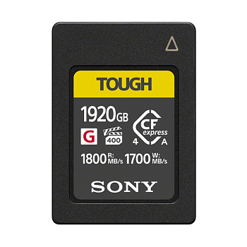 Карта памяти Sony CFexpress 4.0 Type A TOUGH CEA-G 1920Gb (CEA-G1920T) R1800MB/S, W1700MB/S