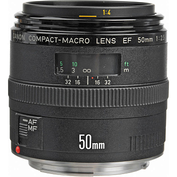 Объектив Canon EF 50mm f/2.5 Compact Macro