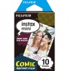 Пленка Fujifilm instax mini Comic Film (10 штук в упаковке) подходит для фотокамер и принтеров instax mini 