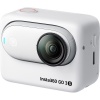Сверхкомпактная экшн-камера со стабилизацией Insta360 GO 3S 4K Arctic White (64GB, вес 97гр, 2,2-дюймовый откидной сенсорный экран)
