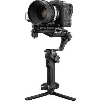 Электронный стедикам Zhiyun Crane 4 для зеркальных, беззеркальных и компактных камер с прикрепленными полнокадровыми объективами
