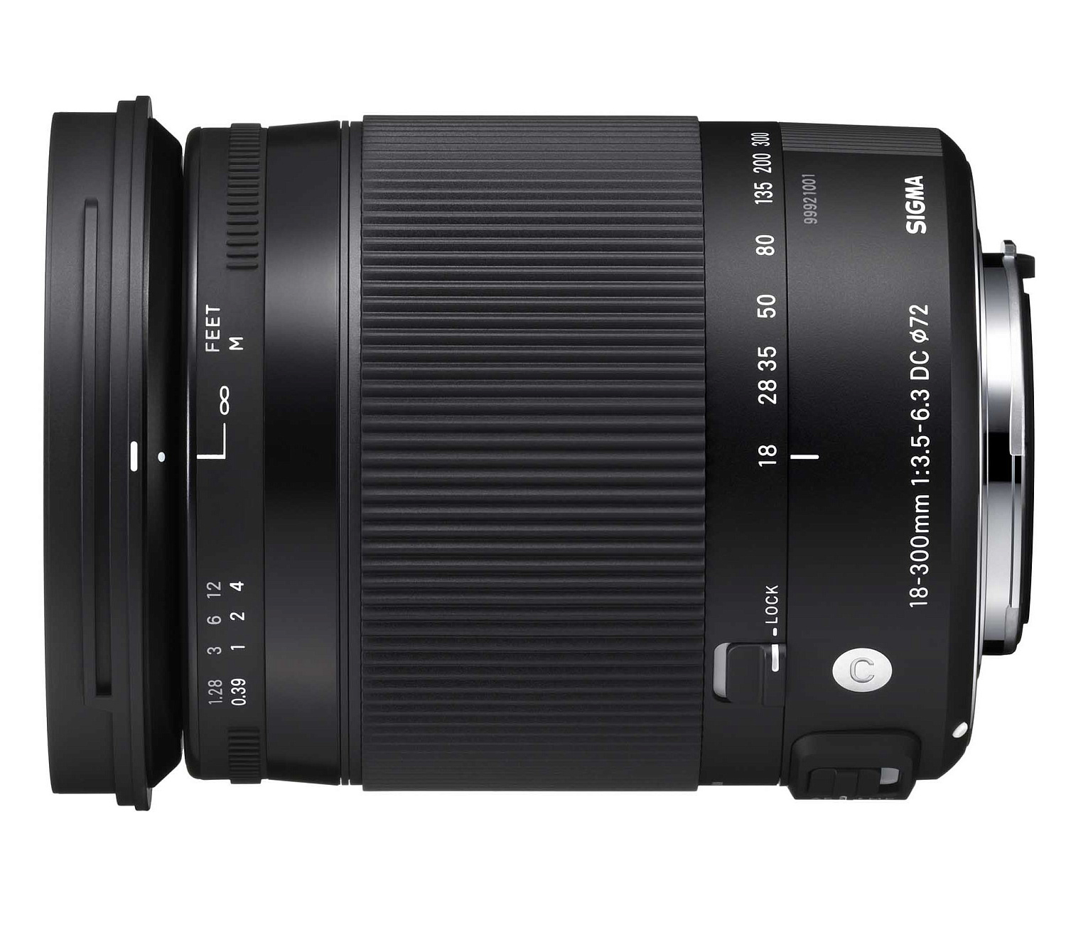 Объектив Sigma 18-300mm f/3.5-6.3 DC Macro OS HSM Contemporary for Nikon + Макролинза close-up lens AML72-01