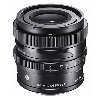 Объектив Sigma 35mm f/2 DG DN | Contemporary for Sony e-mount