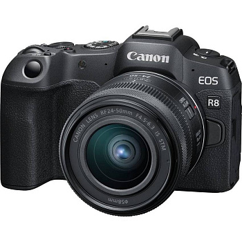 Цифровой фотоаппарат Canon EOS R8 Kit (RF 24-50mm f/4.5-6.3 IS STM) + гарантия 2 года