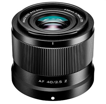 Объектив Viltrox AF 40mm f/2,5 Z (для камер Nikon Z)
