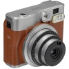 Моментальный фотоаппарат Fujifilm Instax mini 90 Neo Classic Brown (в комплекте кожаный ремешок для камеры, литиевый аккумулятор NP-45S и зарядное устройство)