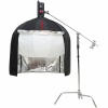 Зонт-софтбокс на просвет Jinbei Quick Ball Softbox Ф120 + Ткань/шторка управления светом