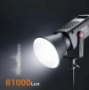 Профессиональный источник постоянного света Jinbei/Joylight JL-160 (5500К, при 5500K: 81000 Lux (1м) с рефлектором, Ra> 97, SSI> 91) Рефлектор в комплекте