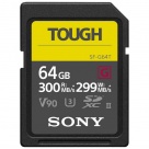 Карта памяти SDXC Sony TOUGH-G series 64Gb, UHS-II, V90, CL10, U3 (SF-G64T/T1) R300MB/S, W299MB/S