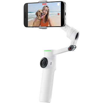 Электронный стабилизатор для смартфонов Insta360 Flow 2 Pro с функциями искусственного интеллекта (Summit White)