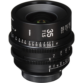 Объектив Sigma Cine 35mm T1.5 FF High-Speed ​​Prime (Sony E, Метры)