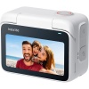 Сверхкомпактная экшн-камера со стабилизацией Insta360 GO 3S 4K Arctic White (64GB, вес 97гр, 2,2-дюймовый откидной сенсорный экран)