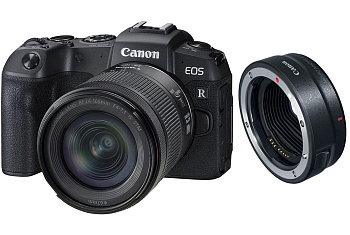 Цифровой фотоаппарат Canon EOS RP Kit (RF 24-105mm f/4-7.1 IS STM) + Mount Adapter EF-EOS R