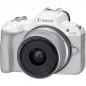 Цифровой фотоаппарат Canon EOS R50 kit (RF-S 18–45mm f/4.5–6.3 IS STM) White