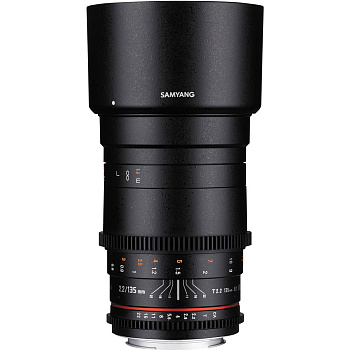 Неавтофокусный объектив Samyang VDSLR 135mm T2.2 ED UMC Nikon F