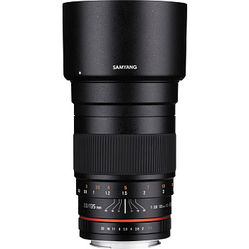 Неавтофокусный объектив Samyang 135mm f/2.0 ED UMC AE Nikon F (с подтверждением фокусировки)