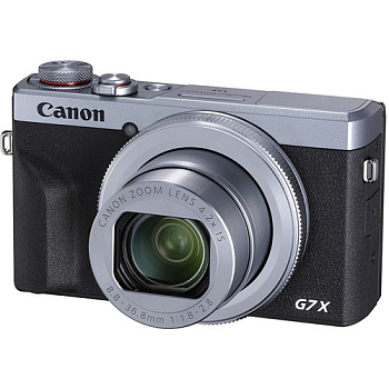 Компактный фотоаппарат Canon PowerShot G7 X Mark III (Silver)