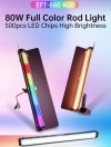 Яркая светодиодная RGB-панель Jinbei EFT-860 Full Color с регулируемой цветовой температурой от 2000°K до 7500°K (при 5500K: 6500Lux (0,5м), Ra>95, TLCI>98, Мощность 80Вт, Световые эффекты: 30шт)