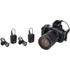 Профессиональный комплект беспроводных микрофонов петличек Saramonic Blink500 ProX B2R (1 приемник RX + 2 передатчика TXR + переносной кейс-зарядка) для фотокамер, смартфонов, компьютеров и других совместимых устройств