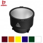 Рефлектор Jinbei MH Magnetic Reflector 14cm 40° + Гелевые фильтры (6 цветов)