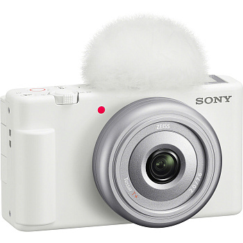 Камера Sony ZV-1F White для ведения видеоблога (ZV1F/W) Multi-language, Russian