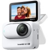 Сверхкомпактная экшн-камера со стабилизацией Insta360 GO 3S 4K Arctic White (64GB, вес 97гр, 2,2-дюймовый откидной сенсорный экран)