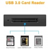 Картридер Rocketek USB 3.0 XQD (устройство для чтения карт памяти Sony M/G серии, Lexar USB Mark Card для Windows/Mac OS компьютера и других совместимых устройств)